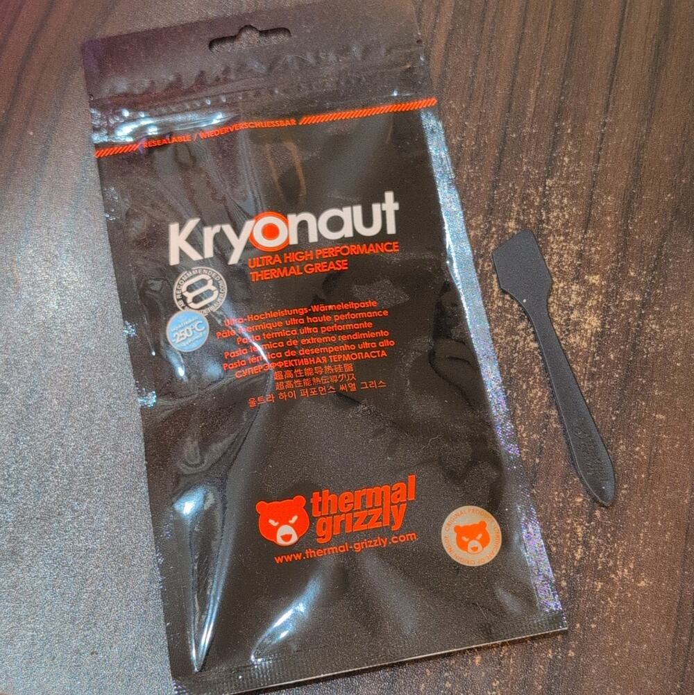 Thermal Grizzly Kryonaut Thermal Grease Compound for CPU Gray TG-K-001-RS